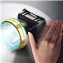 Lampe frontale rechargeableLampe frontale à LED Lampe frontale anti-éblouissement Lampe de mineur de chasse Lumière blanche Lamp
