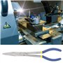 Pince à bec long et pointu de 28 cm, pince à bec effilé en acier avec poignée antidérapante for la réparation d'outils à main, a