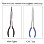 Pince à bec long et pointu de 28 cm, pince à bec effilé en acier avec poignée antidérapante for la réparation d'outils à main, a