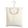 Sac à Pinces à Linge,Tissu d'Oxford Panier Pince à Linge avec Crochet en Acier Inoxydable,Rotation à 360°,Portable Sac de Rangem