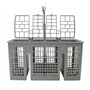 Panier à couverts universel compatible avec Bosch Compatible avec les lave-vaisselle Siemens Bauknecht Panier à vaisselle Organi
