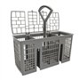 Panier à couverts universel compatible avec Bosch Compatible avec les lave-vaisselle Siemens Bauknecht Panier à vaisselle Organi