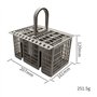 Panier à couverts universel for lave-vaisselle Panier à couverts universel Boîte de rangement compatible avec les accessoires de