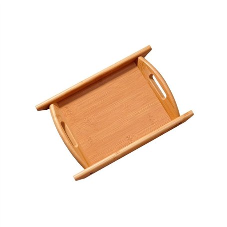 Plateau de service Plateau en bambou et en bois avec oreilles