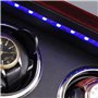 SXSWCH Boîte Automatique de la Montre de Montre pour 9 Montres avec contrôle de l'écran Tactile et lumière LED, télécommande, bo