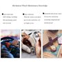 SXSWCH Boîte Automatique de la Montre de Montre pour 9 Montres avec contrôle de l'écran Tactile et lumière LED, télécommande, bo