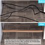 Passe Cable Sol,Cache Cable Sol Cache-câble de sol en PVC, protecteur de cordon, protecteur de câble d'alimentation auto-adhésif