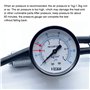 Testeur de fuite d'eau, jauge de pression d'air à double baromètre pour système de refroidissement par eau d'ordinateur, détecte