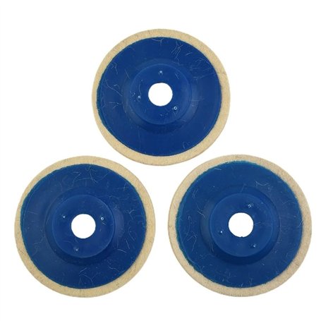 Disques de polissage en laine Roue de polissage for meuleuse d'angle 100