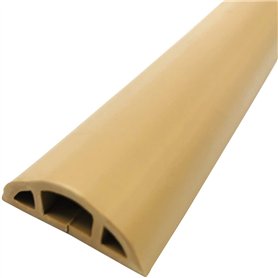 DXIUMZHP Cache-câble De Plancher Demi-cercle À Usage Domestique Passe Câble Sol Souple