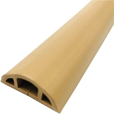 DXIUMZHP Cache-câble De Plancher Demi-cercle À Usage Domestique Passe Câble Sol Souple