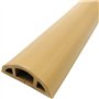 DXIUMZHP Cache-câble De Plancher Demi-cercle À Usage Domestique Passe Câble Sol Souple