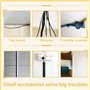 DXIUMZHP Cache-câble De Plancher Demi-cercle À Usage Domestique Passe Câble Sol Souple, Matériau Souple En PVC Coupe Facile Floo