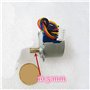 EQEQE Moteurs à Courant continu, Moteur RC, Moteur Pas à Pas for purificateur d'air à Courant continu, 24BYJ48 DC 5V 10.5MM Arbr
