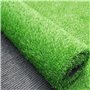 Gazon Artificiel Synthétique 2x2m Intérieur Extérieur Tapis de Gazon Synthétique Fausse Fausse Herbe Tapis pour Mariage Balcon J