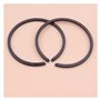 2 pièces/lot 33mm X 1.5mm segment de Piston for pièce de rechange d'outil de haie de tronçonneuse