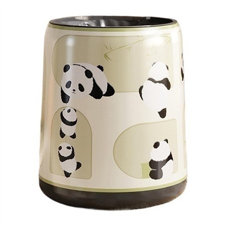 Corbeille de bureau Poubelle cylindrique sans couvercle