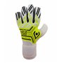 Rehab Core NC Gants de gardien de but Jaune Avec Pro Grip Gants de football pour adultes et enfants Taille 5-11