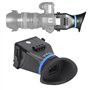 BTER Viseur d'appareil Photo, loupe Professionnelle de viseur LCD à grossissement 3X pour écran LCD 3 Pouces/3,2 Pouces, viseur 