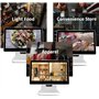 WEIMILOR Moniteur à écran Tactile LCD de 15,6 Pouces, système de Caisse enregistreuse de détail Windows 10, résolution 1366 * 76