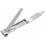 REMOS Coupe-Ongles avec lime à ongles - plat & compact en acier inox - 6cm