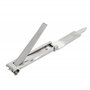 REMOS Coupe-Ongles avec lime à ongles - plat & compact en acier inox - 6cm