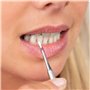REMOS Cure-dents à extrémité pointue et plate en acier inoxydable - 9 cm