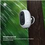 STRONG Pack Surveillance 2 caméras WiFi extérieures, 100% sans fil, full HD, étanche IP65, vision nocturne, alarme de mouvement,