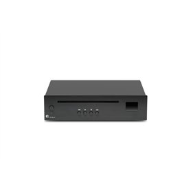Pro-Ject CD Box E Lecteur CD Ultra Compact pour débutant avec véritable Lecteur CD DA Red Book Noir