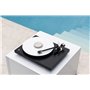 Pro-Ject Record Puck Pro Poids de Disque Vinyle Moderne avec Finition Nickel Amélioration du Son pour Toutes Les platines