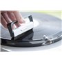 Pro-Ject Kit de Nettoyage Basic en Fibre de Carbone pour disques vinyles et Brosse à Aiguille en Carbone