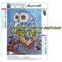 Awesocrafts Kit complet de peinture diamant 5D pour adultes (chihuahua)