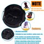 bangminda Coussin de Siège Poussette et Siège Auto Bébé Assise Poussette Universelle Siège d'auto pour Bébé - Coussin Protecteur