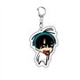 SUJEBRAN Alien Stages Figurine Porte Clef 4 Pièces Alien Stages Accessoires Cos Alien Stages Jouet Keychain Anime Alien Stages M