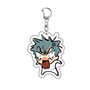 SUJEBRAN Alien Stages Figurine Porte Clef 4 Pièces Alien Stages Accessoires Cos Alien Stages Jouet Keychain Anime Alien Stages M