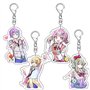 4 Set Project RuiSekai Figurine Porte Clef Accessoires Cos SekaiRui Jouet Project RuiSekai Deco Keychain