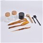 Lot de Plateaux roulants Coffret de Rangement en Bambou Premium Boîte de Rangement en Bois Coffret Cadeau de Luxe, Boîte de Sépa