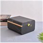 Lot de Plateaux roulants Coffret de Rangement en Bambou Premium Boîte de Rangement en Bois Coffret Cadeau de Luxe, Boîte de Sépa