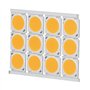 URRNDD Puce LED, 12Pcs COB Source Lumineuse Puce LED Ronde Haute Puissance 12W 36-41V 1080LM Composants Accessoire D'éclairage p