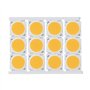 URRNDD Puce LED, 12Pcs COB Source Lumineuse Puce LED Ronde Haute Puissance 12W 36-41V 1080LM Composants Accessoire D'éclairage p