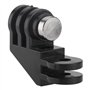 Adaptateur Réglable de Support de Trépied Coudé à 90 Degrés Support de Vis Standard 1/4 Po pour 8 7 6 5 9 Caméra d'action