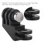 Adaptateur Réglable de Support de Trépied Coudé à 90 Degrés Support de Vis Standard 1/4 Po pour 8 7 6 5 9 Caméra d'action