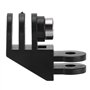 Adaptateur Réglable de Support de Trépied Coudé à 90 Degrés Support de Vis Standard 1/4 Po pour 8 7 6 5 9 Caméra d'action