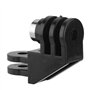 Adaptateur Réglable de Support de Trépied Coudé à 90 Degrés Support de Vis Standard 1/4 Po pour 8 7 6 5 9 Caméra d'action