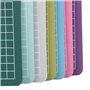 Mini Tapis de Coupe 7 Pièces, Ensemble de Tapis de Planche à Découper en Plastique Flexible, Mini Tapis Auto-guérison, Accessoir