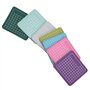 Mini Tapis de Coupe 7 Pièces, Ensemble de Tapis de Planche à Découper en Plastique Flexible, Mini Tapis Auto-guérison, Accessoir