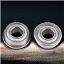Aramox roulement à Billes à Bride goupilles de roulement roulement 5mm avec Bride, 10Pcs F686ZZ 6 * 13 * 5mm Mini roulements à B