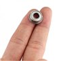 Aramox roulement à Billes à Bride goupilles de roulement roulement 5mm avec Bride, 10Pcs F686ZZ 6 * 13 * 5mm Mini roulements à B