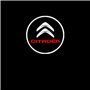AMPACO 2 pcs Car Projecteur de Logo, pour Citroen Triumph Sega C4L C5 C6 LED Voiture Interieur Accessoires Lumière de Bienvenue 