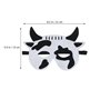 RuanHongYi Lot de 8 masques de campagne pour parents-enfants - Animaux de la ferme - Accessoires non tissés - Masques pour enfan